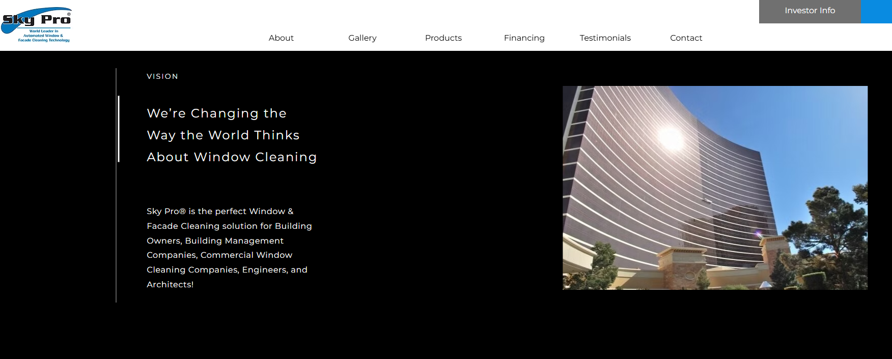 روبوت تنظيف النوافذ SkyPro